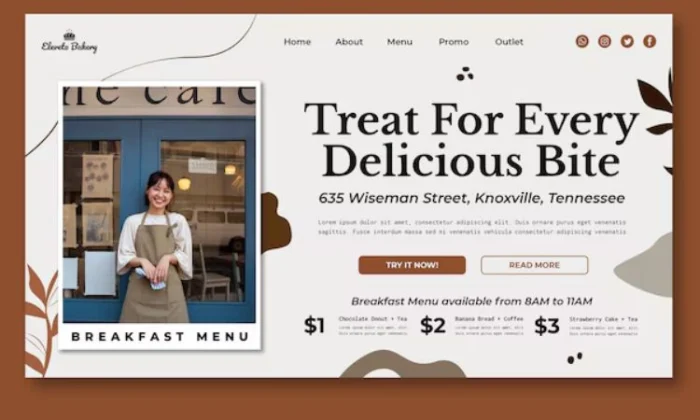 Contoh Website Coffee Shop