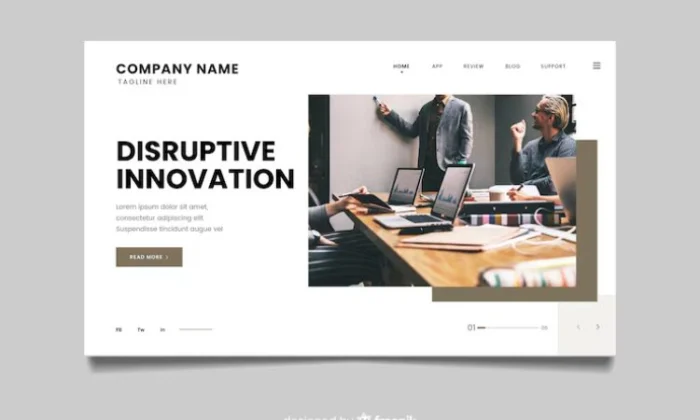 Contoh Website Company Profile