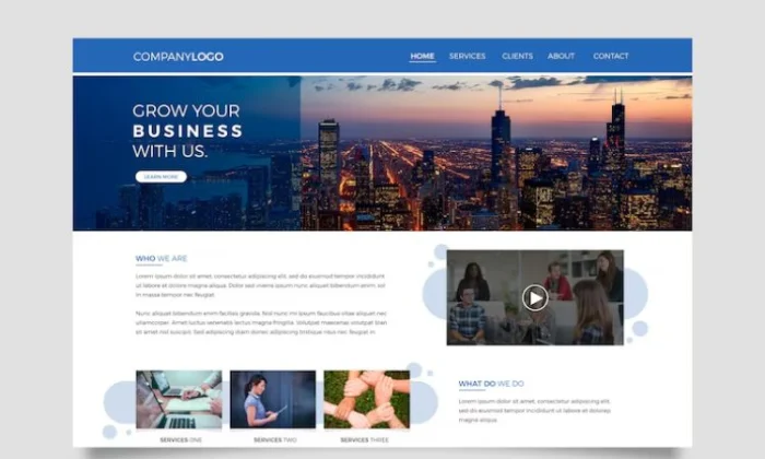 Contoh Website Corporate