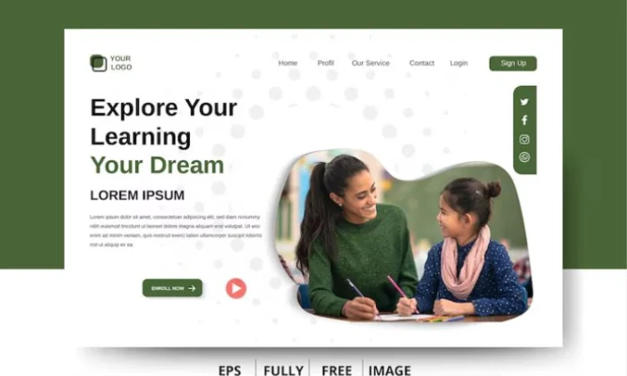 Contoh Website Education