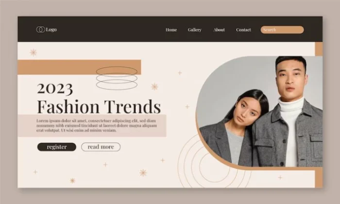 Contoh Website Fashion