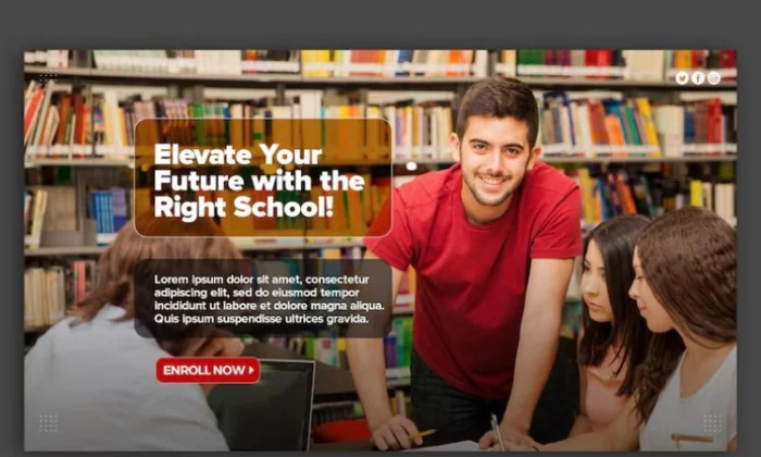 Contoh Website Kampus