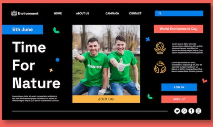 Contoh Website Koperasi