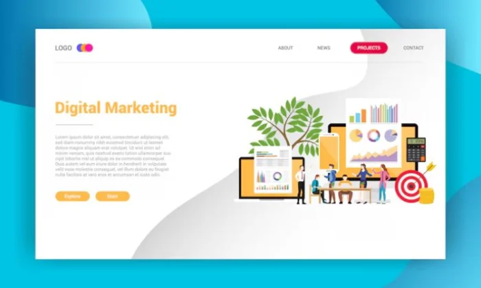 Contoh Website Marketing