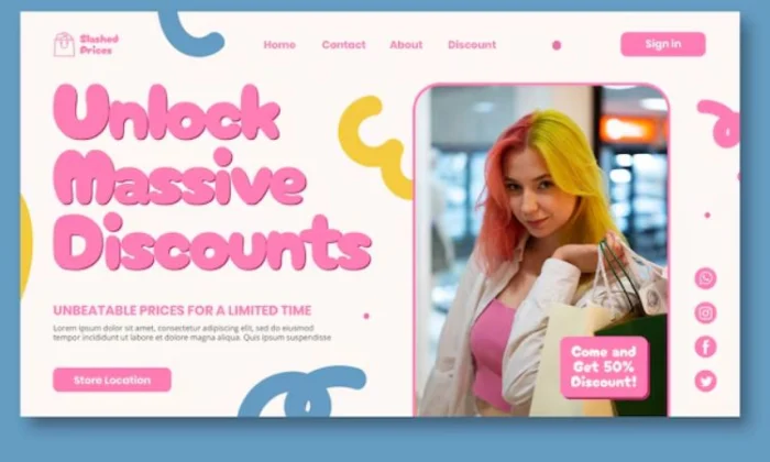 Contoh Website Olshop