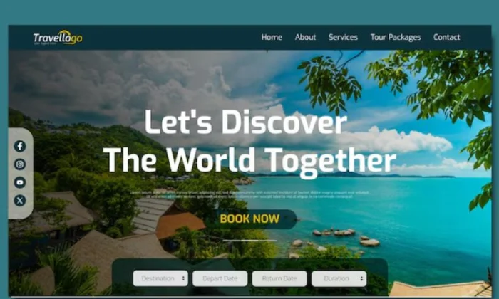 Contoh Website Pariwisata