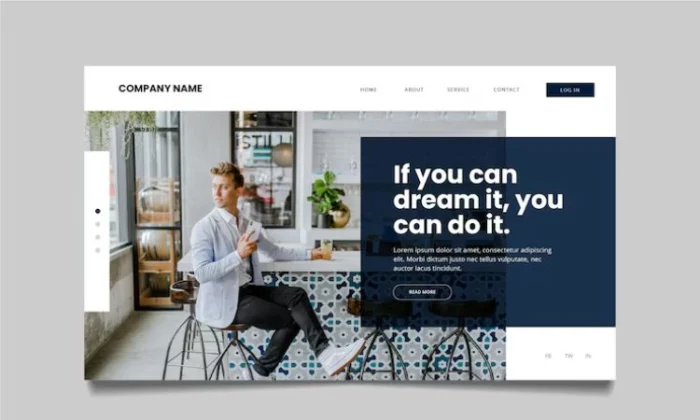 Contoh Website Portofolio