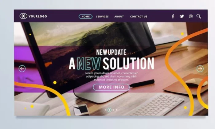 Contoh Website Wordpress