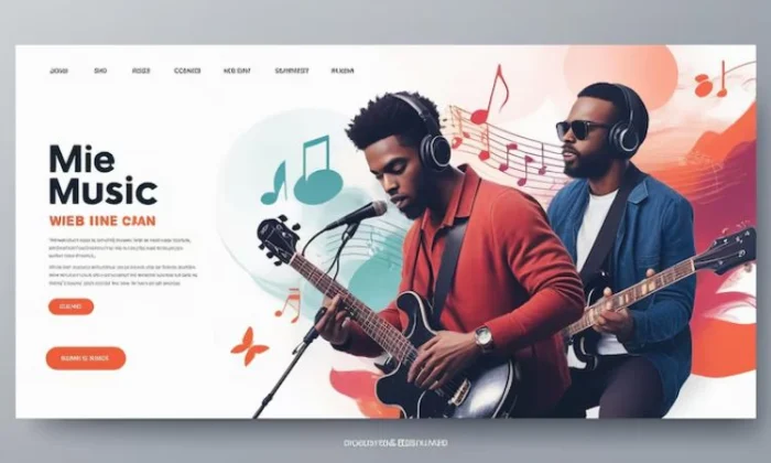 contoh Website Musik